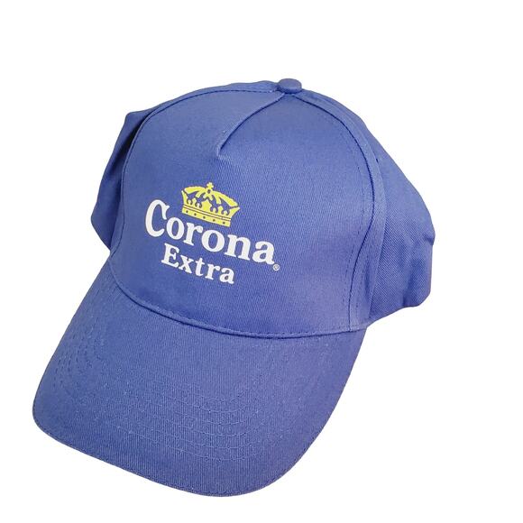 Corona Other - NWT Corona Extra Beer Snapback Foam Trucker Hat Cap Blue Gold